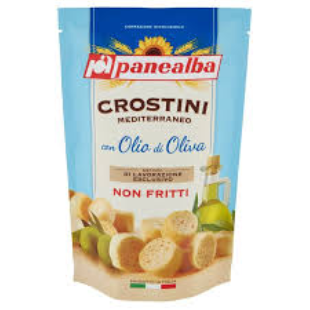 PANEALBA CROSTINI SNACK OLIO N OLIVA 100